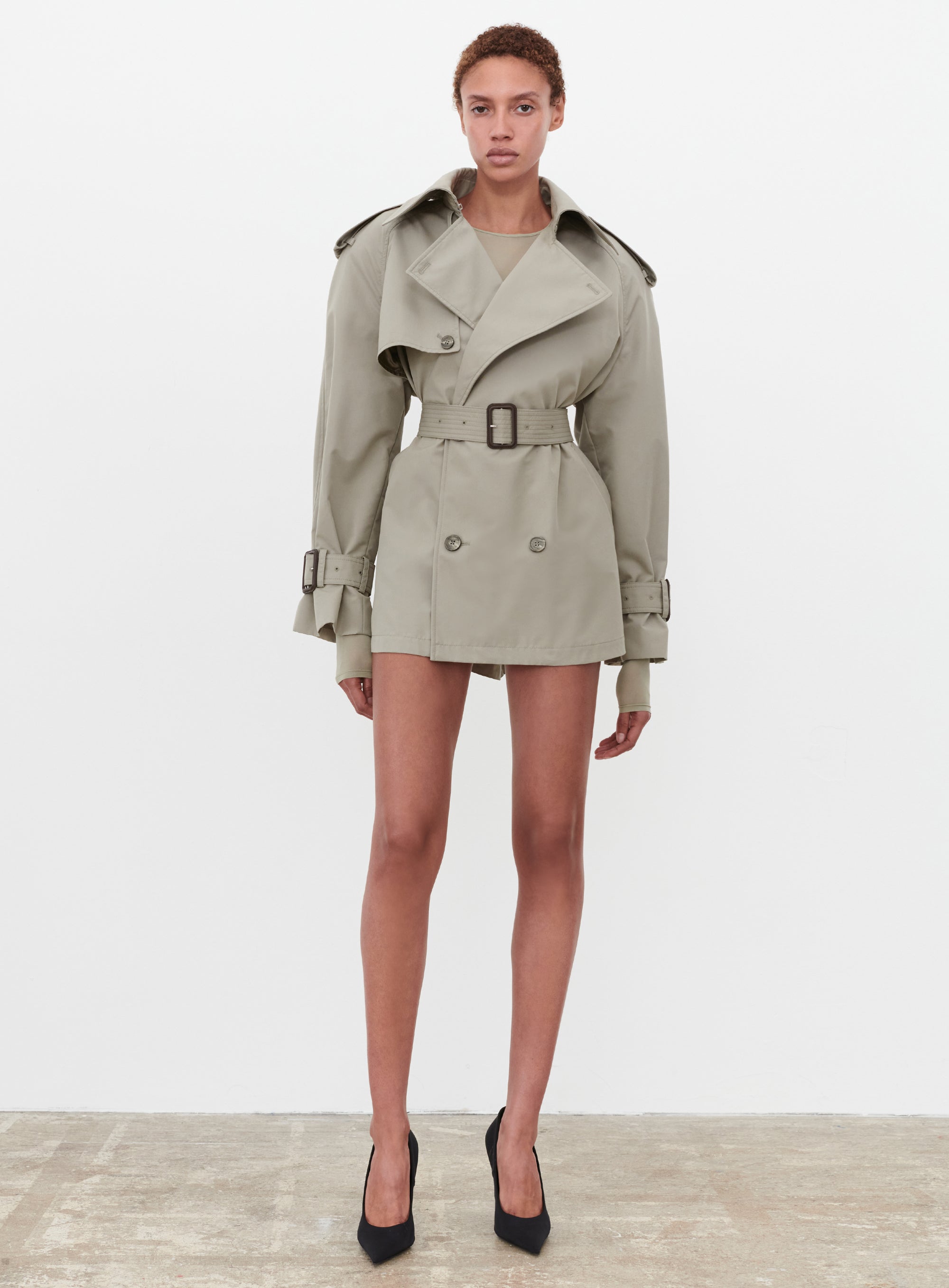 Clean Trench Mini - Taupe