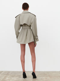 Clean Trench Mini - Taupe