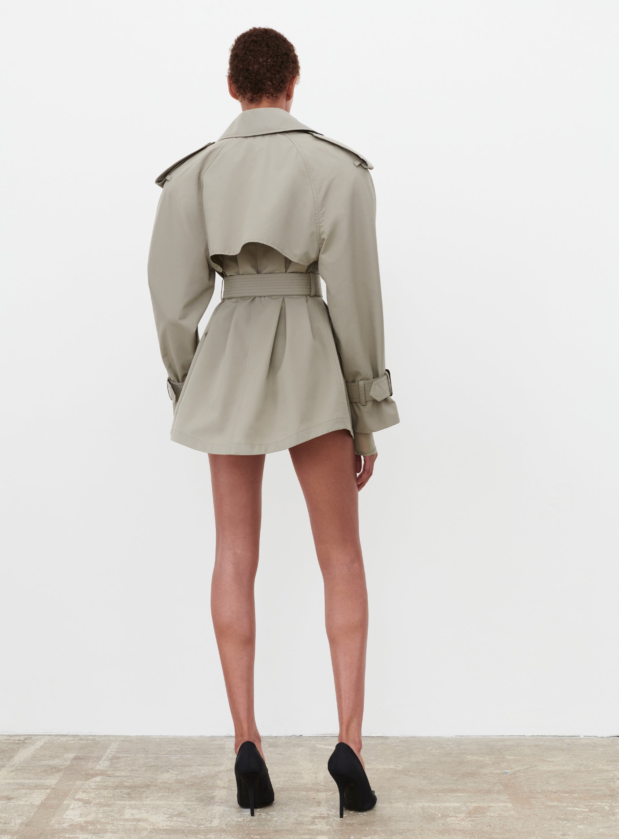 Clean Trench Mini - Taupe