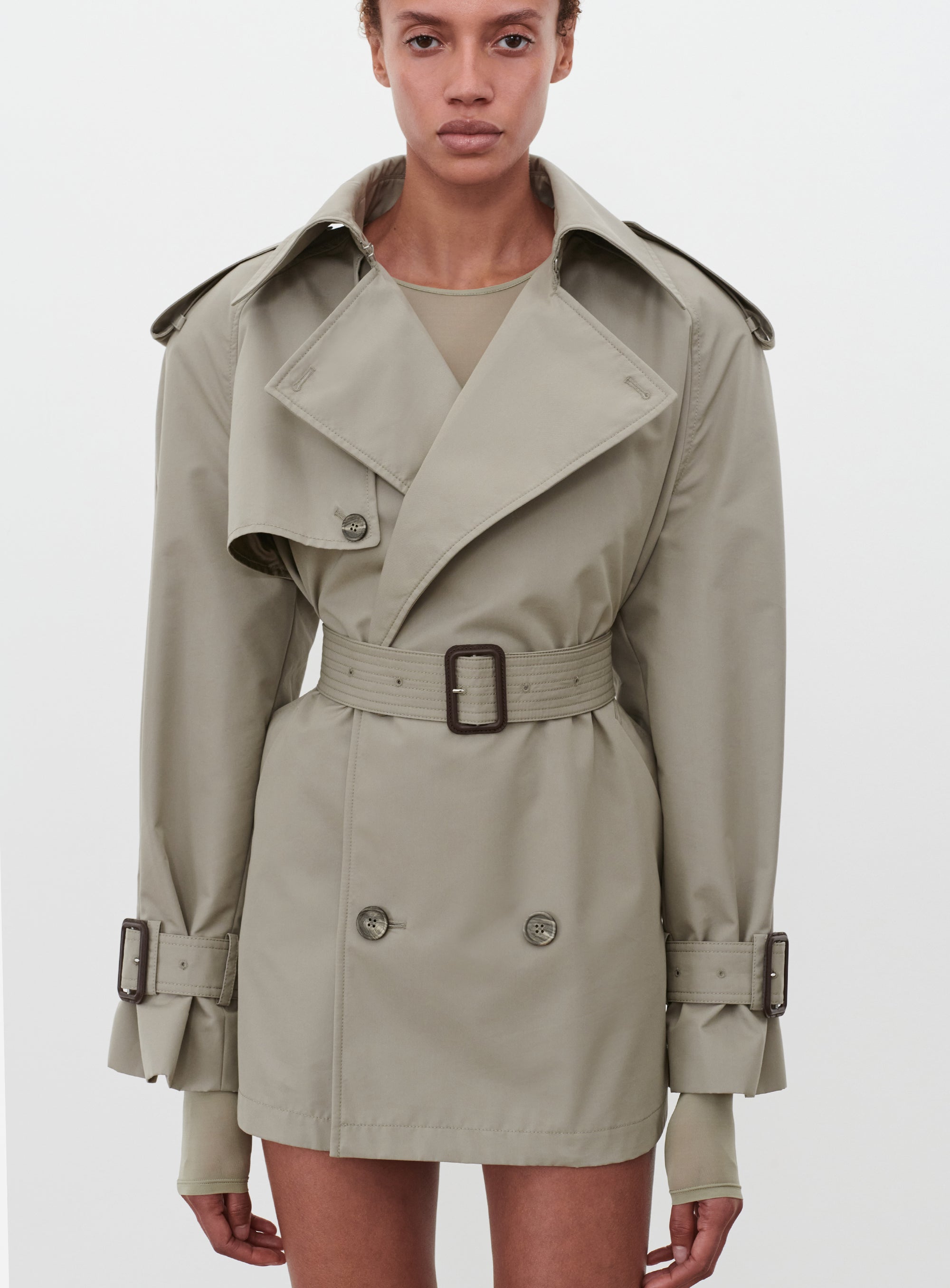 Clean Trench Mini - Taupe