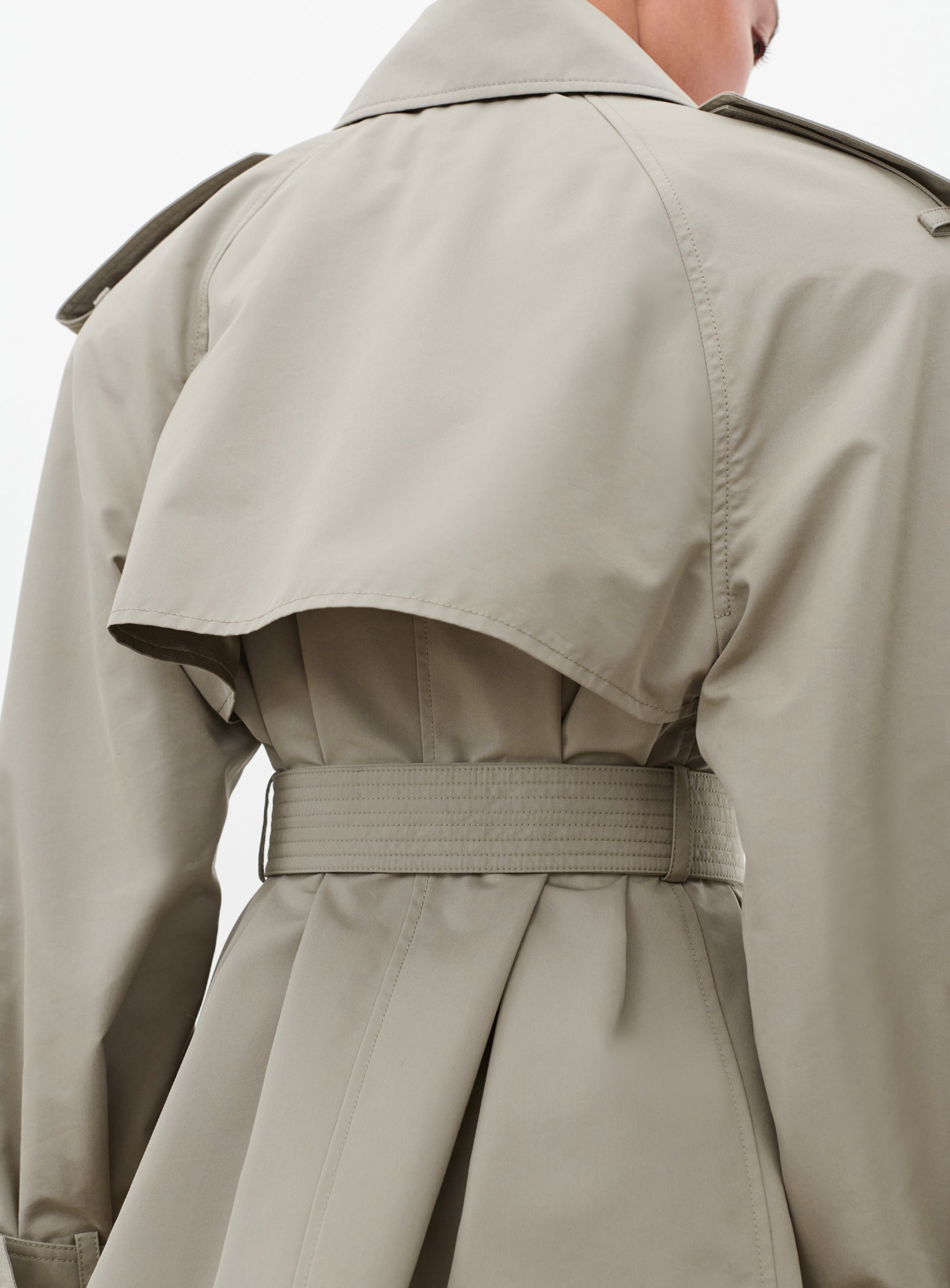 Clean Trench Mini - Taupe