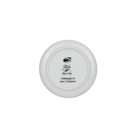 Tema e Variazioni n°137 porcelain coaster - Black & White