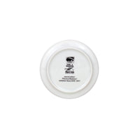 Tema e Variazioni n°213 porcelain coaster - Black & White