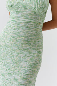 Robe Colada ajustée - Green