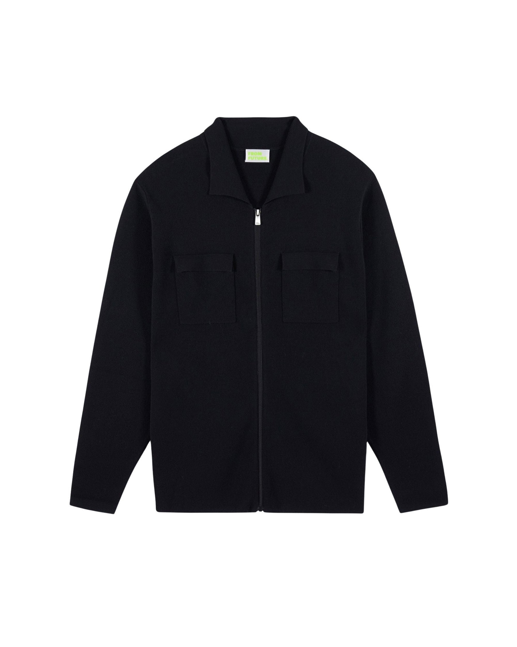 NOIR / DJV / QTY : 4 / Pull Gilet - Noir