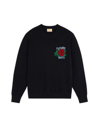 ZZ HORS LIGNE Pull col rond en cachemire - Noir