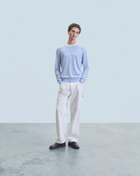 CLOUD BLUE / DJV / QTY : 18 / Pull Col Rond - Cloud Blue