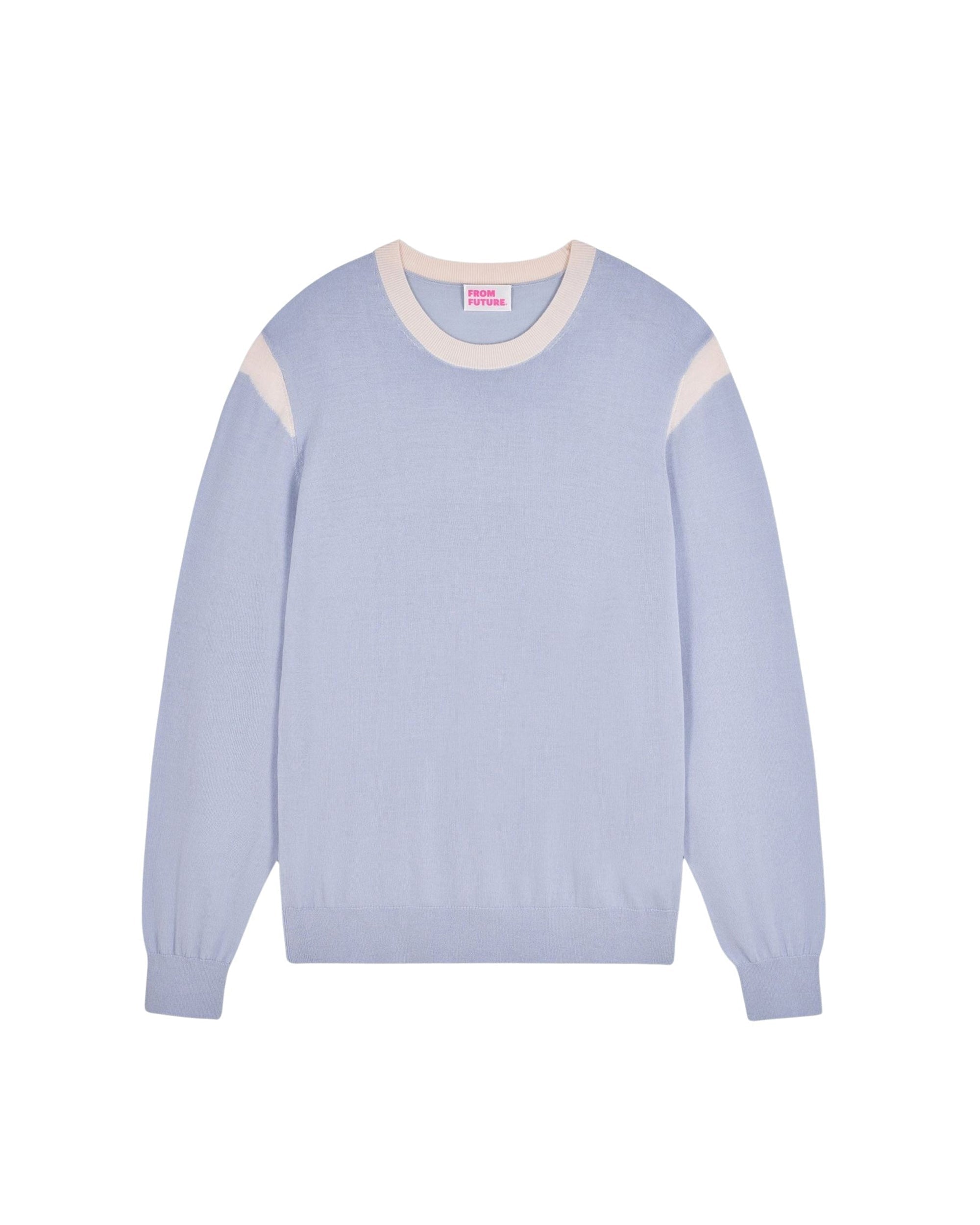 CLOUD BLUE / DJV / QTY : 18 / Pull Col Rond - Cloud Blue
