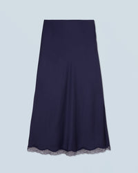 NAVY / NEW / QTY : 29 / Jupe Mi-longue - Navy