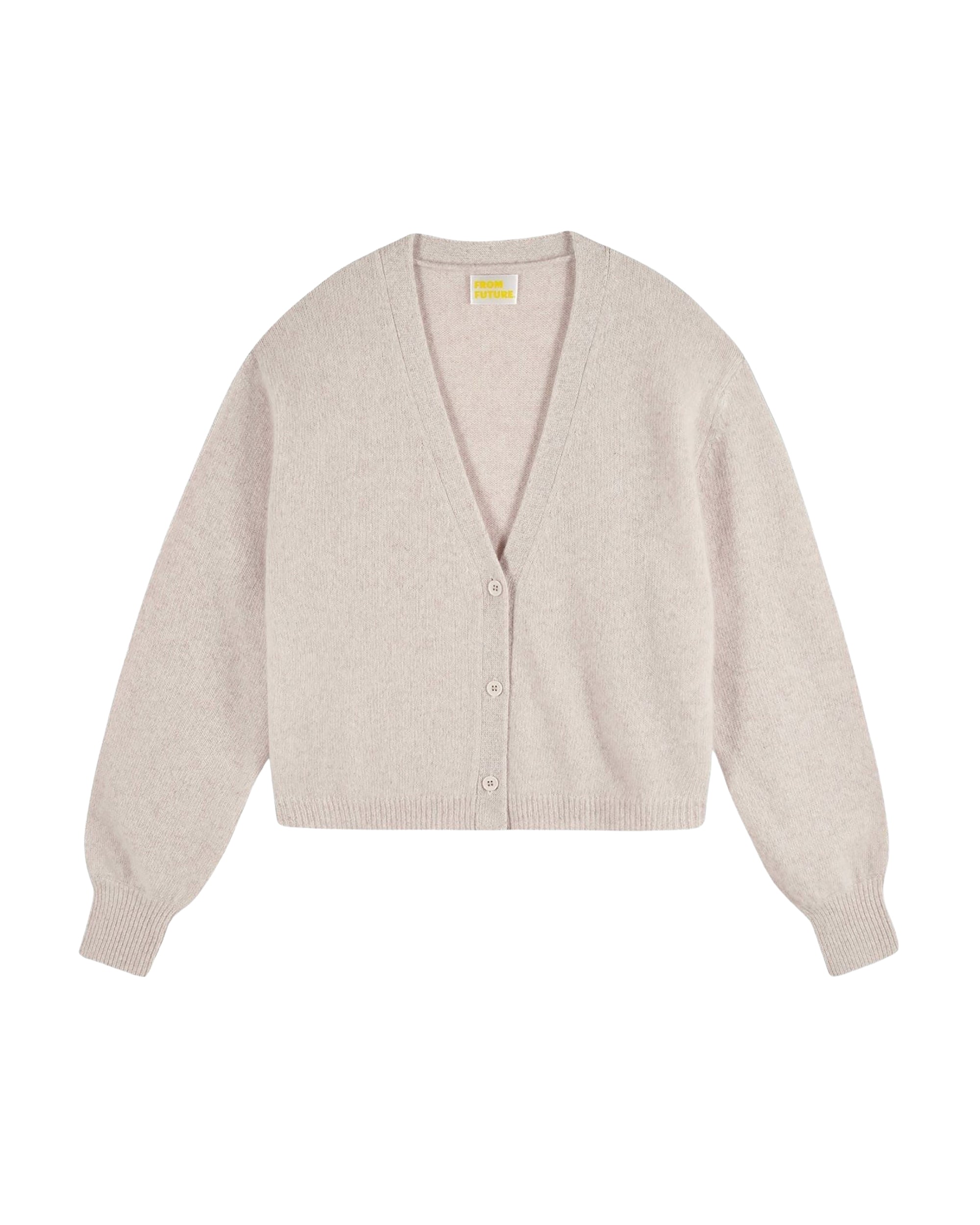 Cardigan oversize en cachemire - Beige Mouline