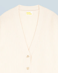 Cardigan en cachemire - Ecru