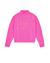 DREAMY PINK / DJV / QTY : 3 / Pull Col Montant - Dreamy Pink