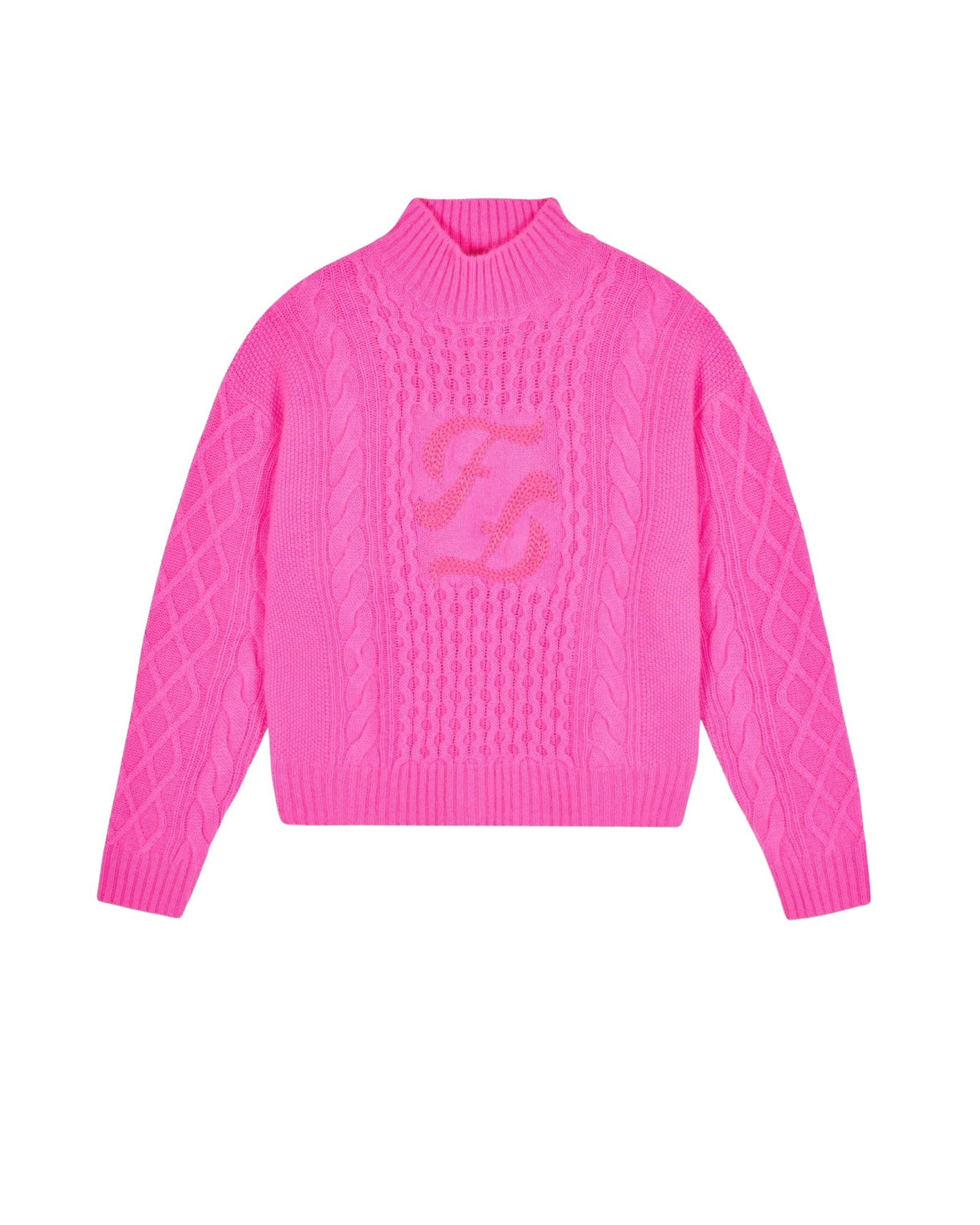 DREAMY PINK / DJV / QTY : 3 / Pull Col Montant - Dreamy Pink