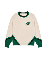 ZZ HORS LIGNE Pull col rond en cachemire - Sable