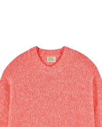 UTOPIC ORANGE MOULINE / DJV / QTY : 28 / Pull Col Rond - Utopic Orange Mouline