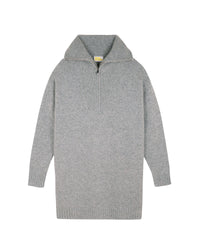GRIS CHINE FONCE / DJV / QTY : 12 / Robe Courte Manche Longue - Gris Chine Fonce