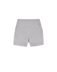 Bermuda en cachemire - Gris Chiné Foncé