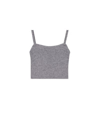 GRIS CHINE FONCE / DJV / QTY : 2 / Top Bretelle Seconde Peau - Gris Chine Fonce