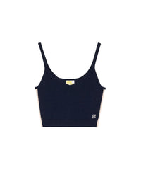 Caraco en cachemire - Navy