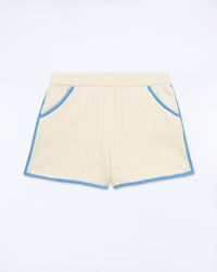 ECRU / NEW / QTY : 6 / Short Court Torsades - Ecru