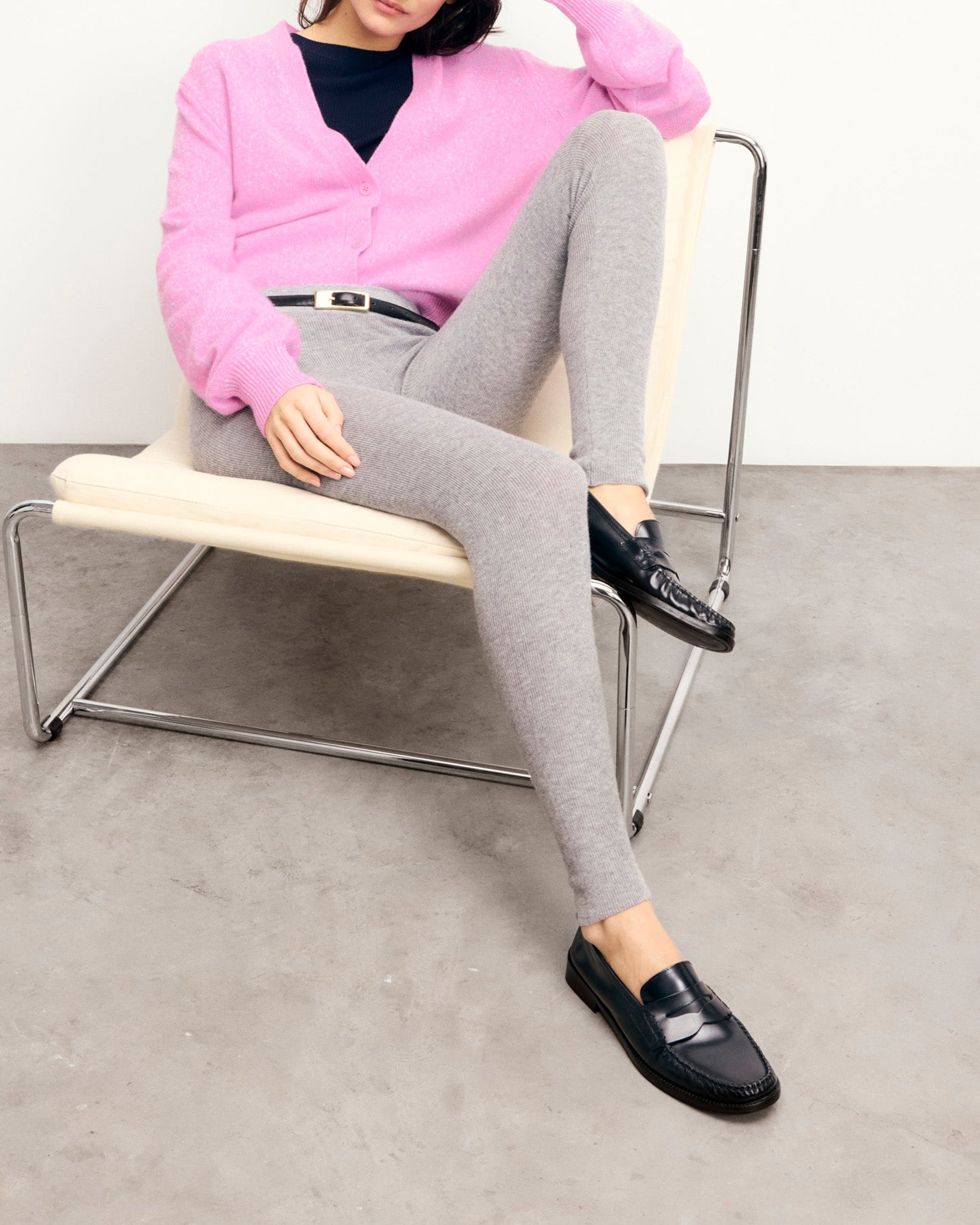 Cardigan en cachemire - Bubble Gum