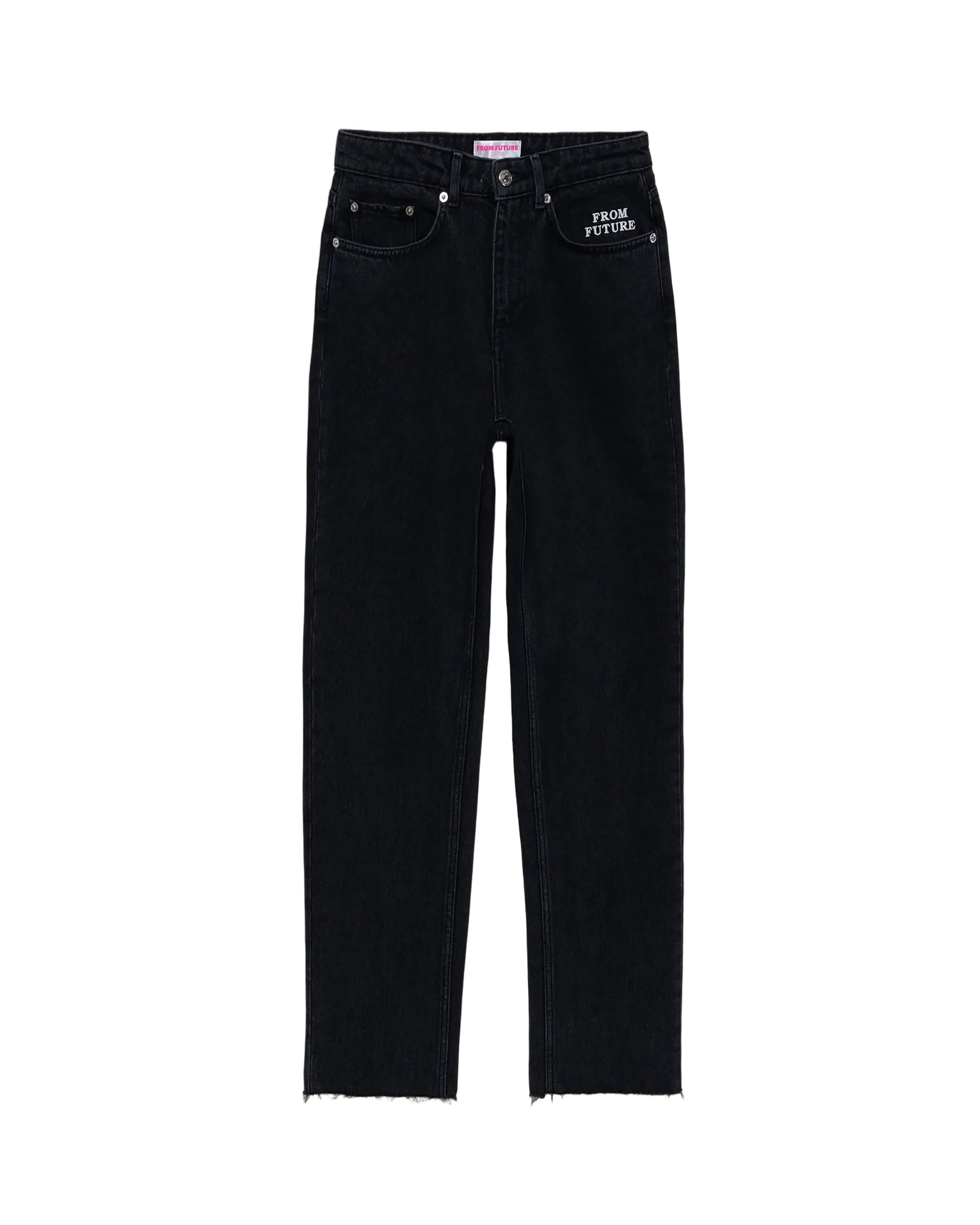Pantalon droit Joseph en denim - Noir