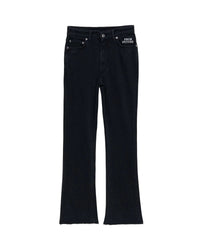 Jude bootcut trousers in denim - Black
