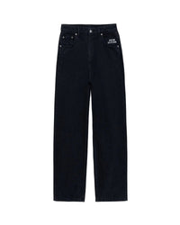 Pantalon droit Jamie en denim - Noir