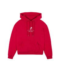 Hoodie Ski Club - Dark Red