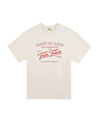 T-shirt à col rond - Sable