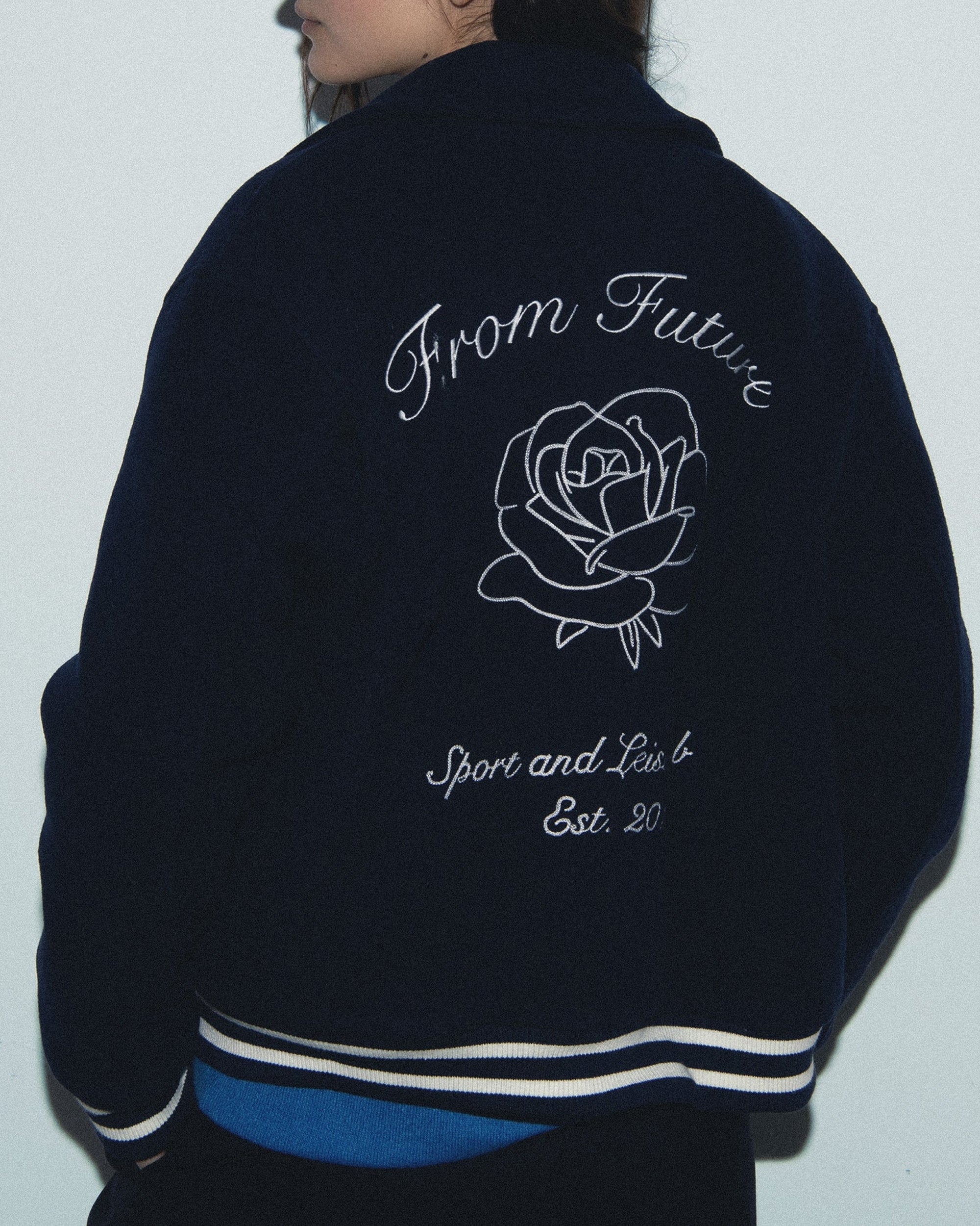 Veste en laine - Navy