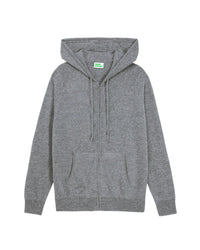 Hoodie en cachemire - Gris Chiné Foncé