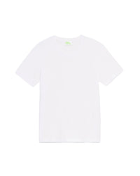 T-shirt à col V - Blanc