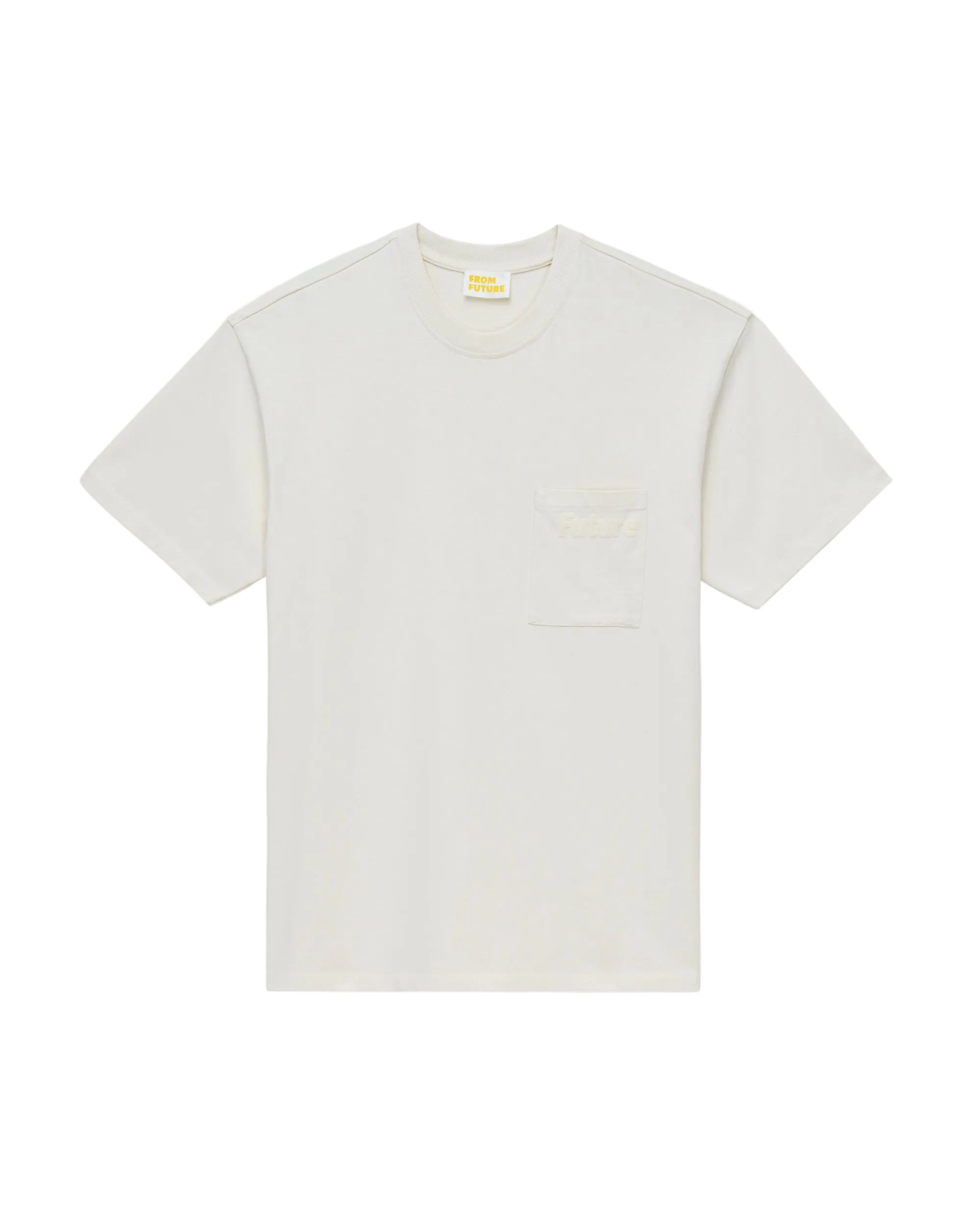 T-shirt à col rond - Sable