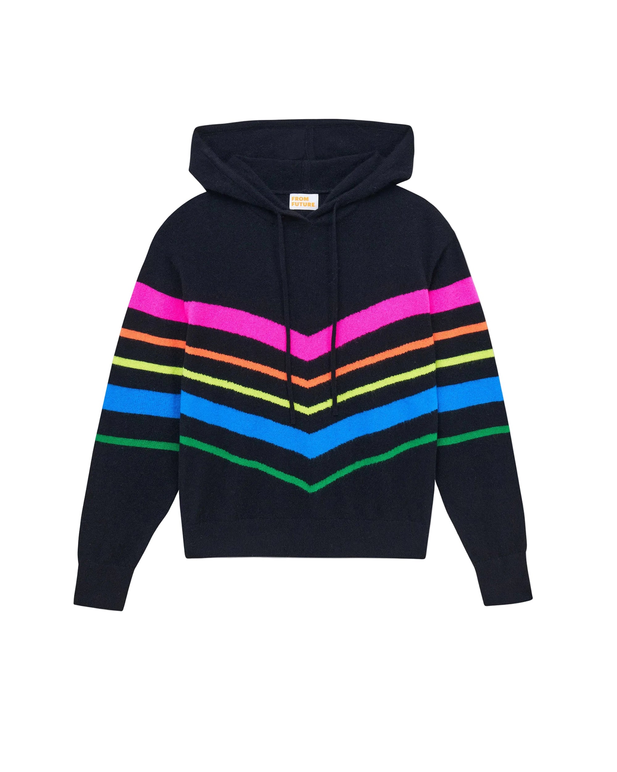 Hoodie en cachemire - Noir