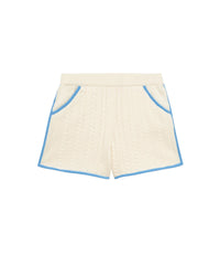 Short en cachemire - Ecru