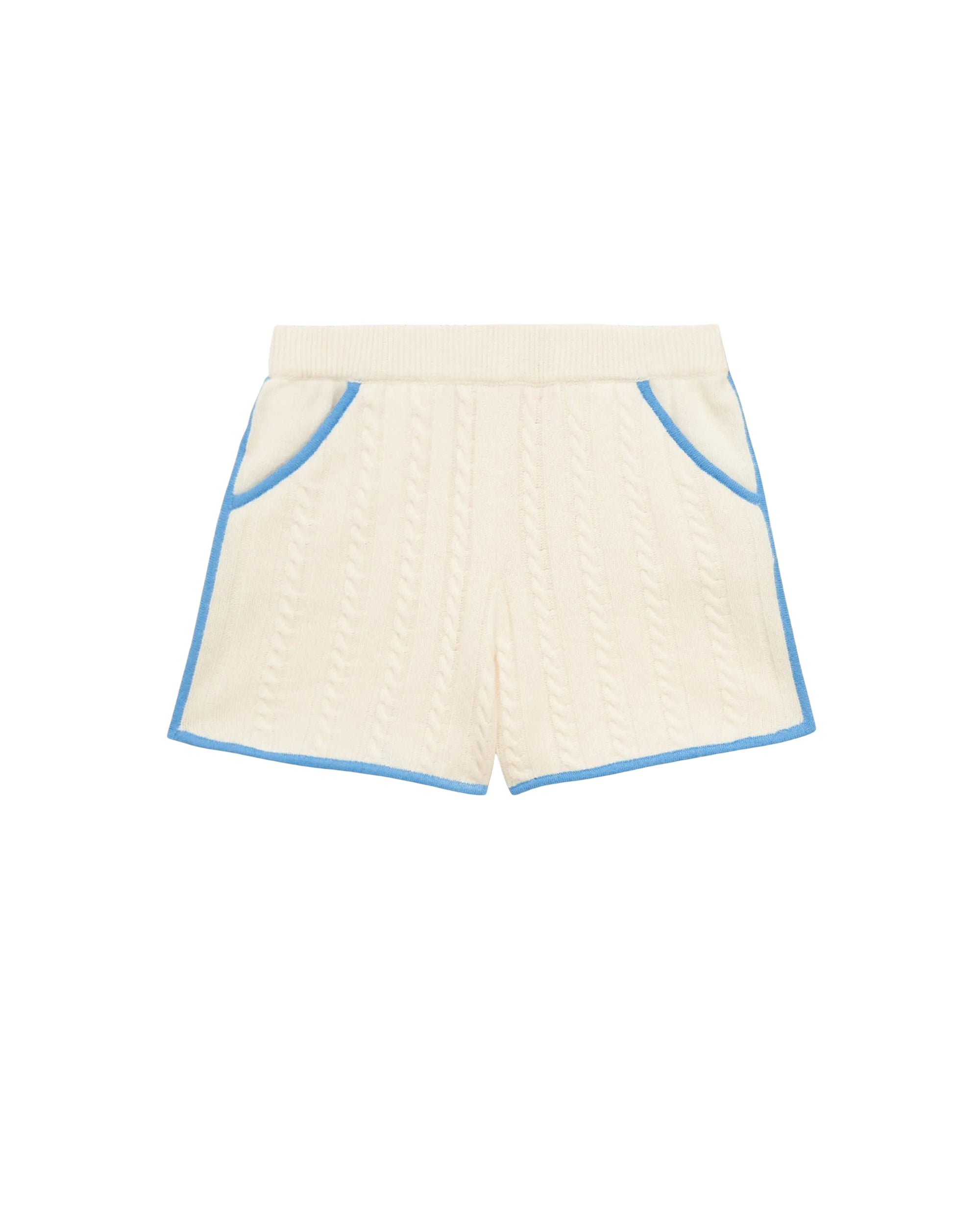 Short en cachemire - Ecru