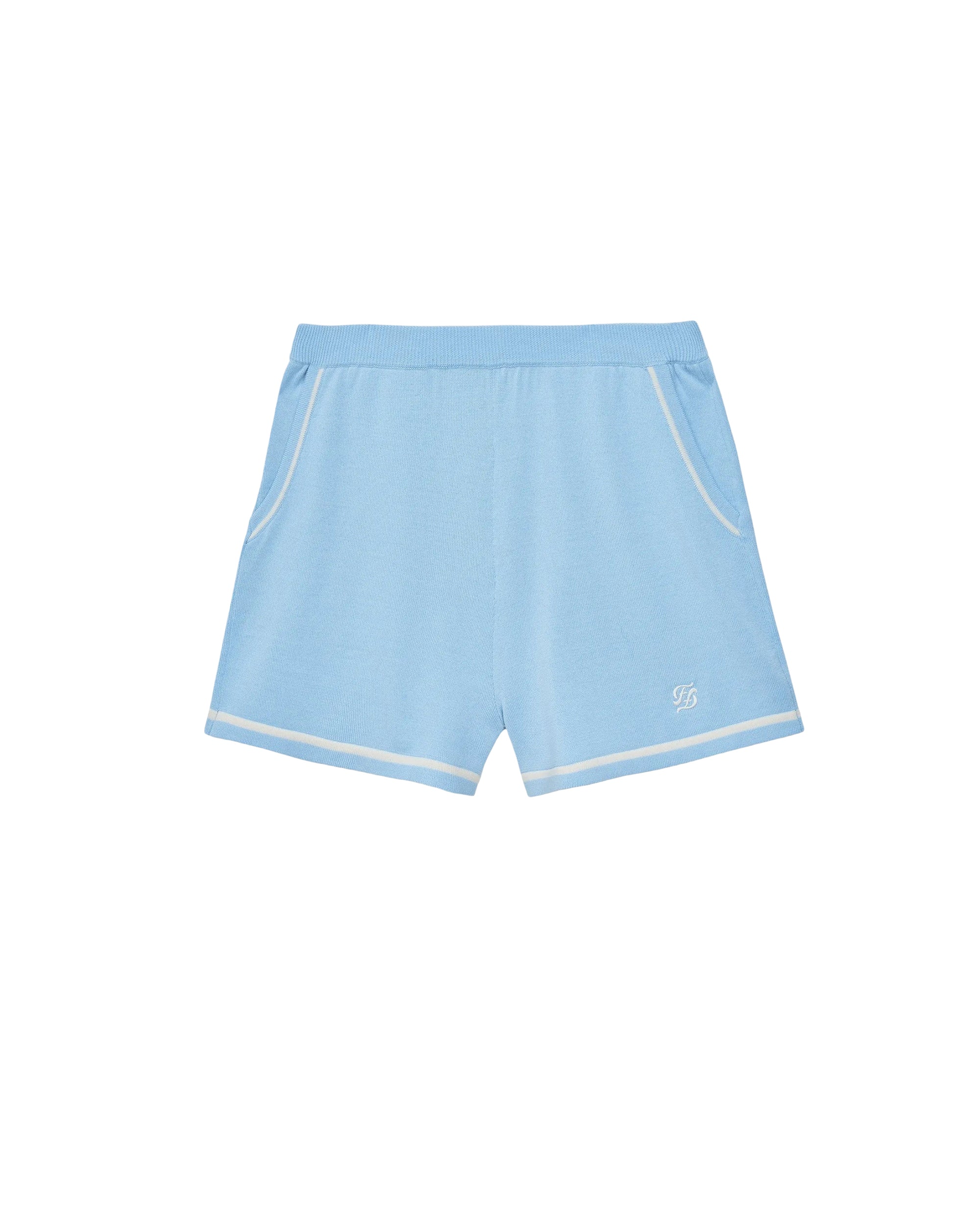 Merino wool shorts - Baby Blue