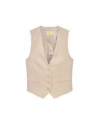 Veston sans manches - Sable