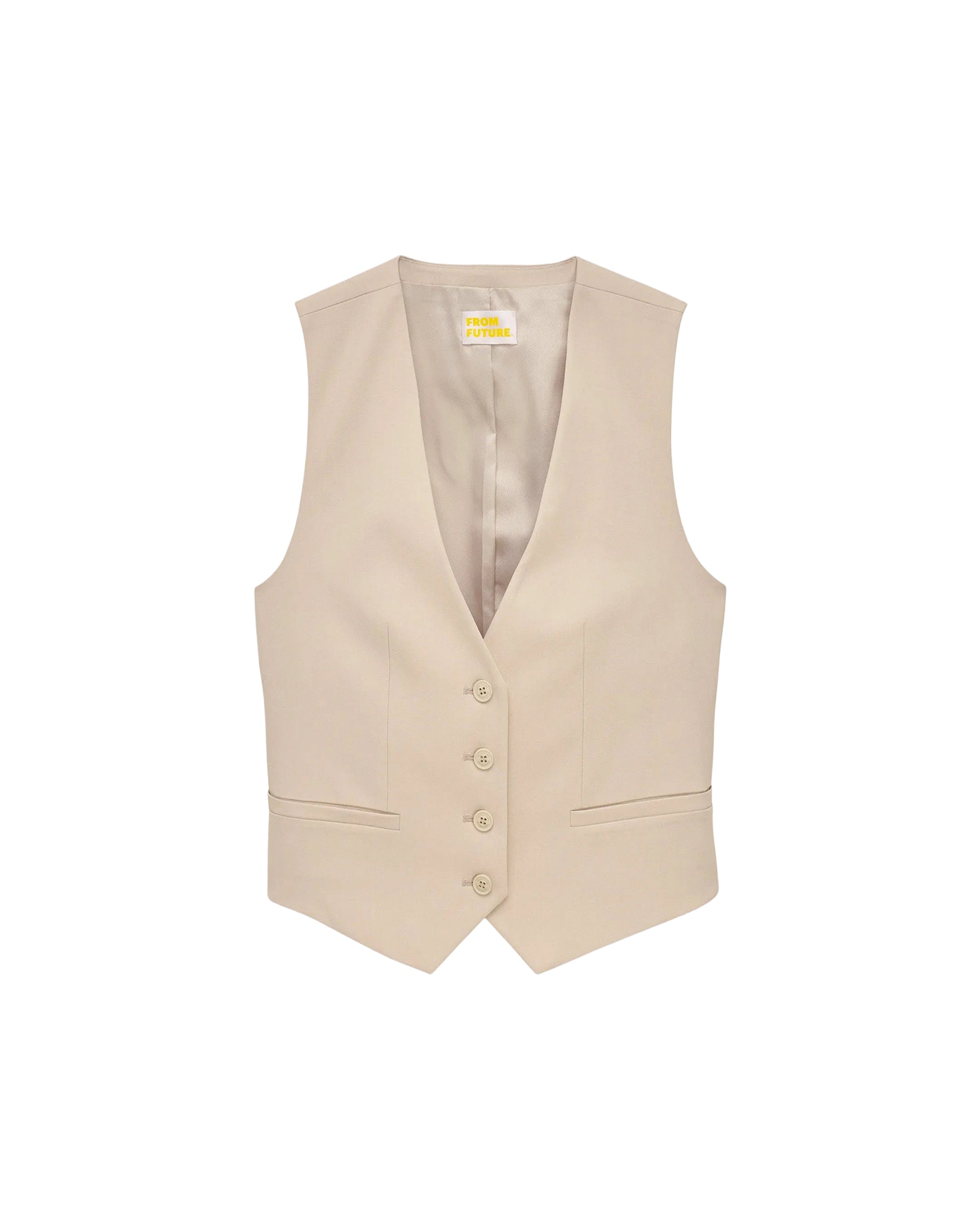 Veston sans manches - Sable
