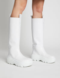 Bottes Storm 50 en cuir - Ivory