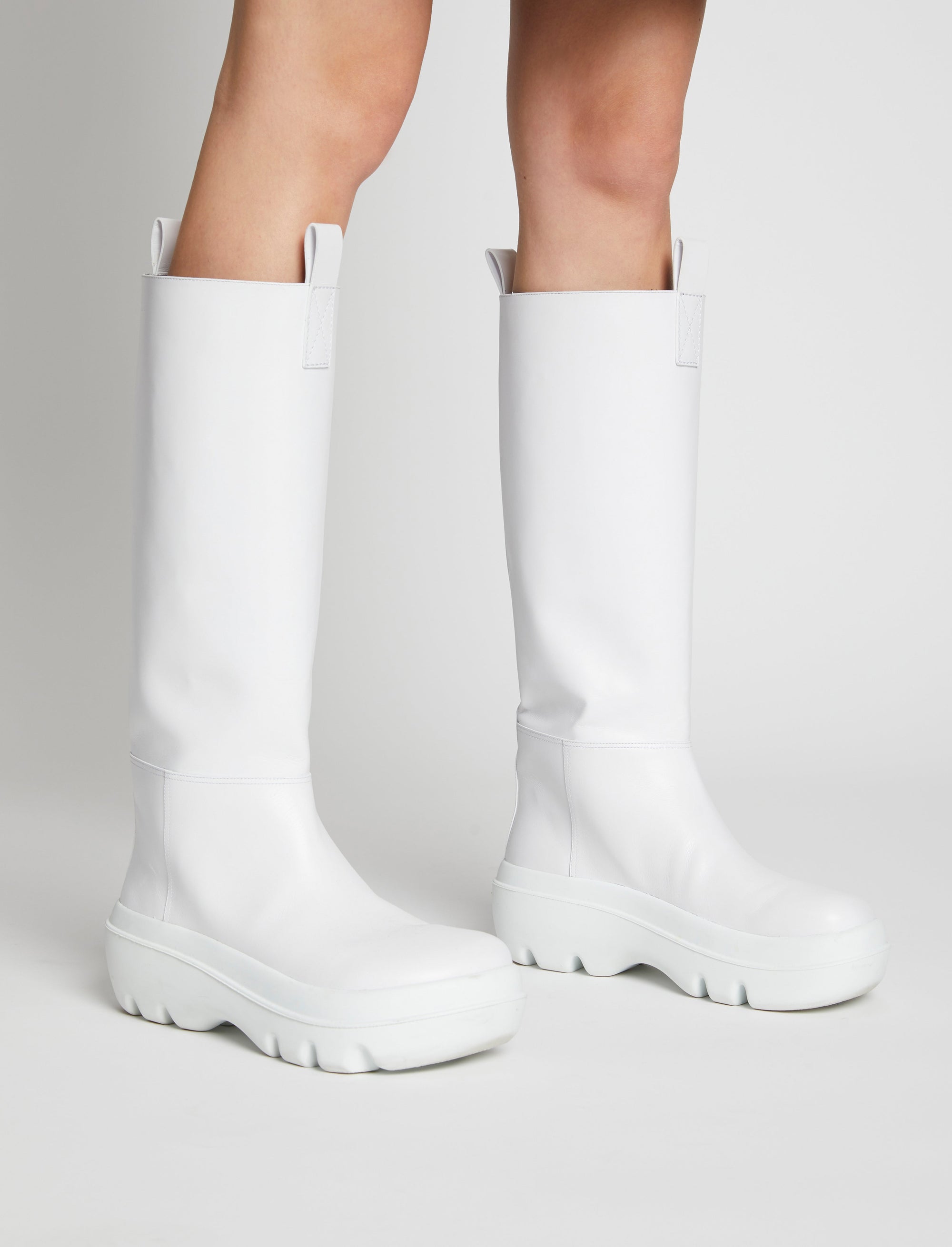 Bottes Storm 50 en cuir - Ivory