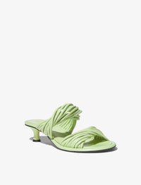 Sandales Pipe 40 à lanière - Light & Pastel Green