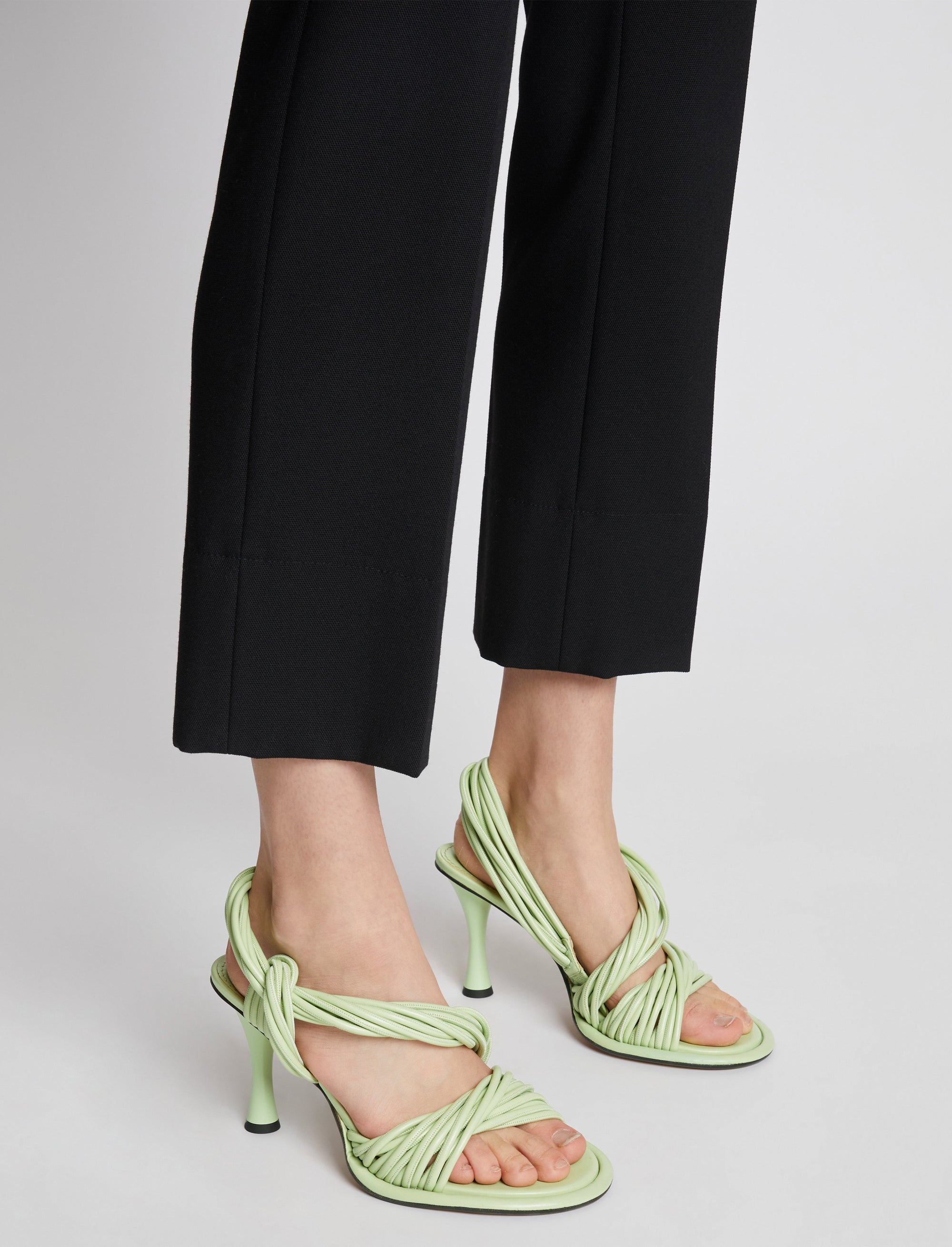 Sandales Pipe 40 à lanière - Light & Pastel Green