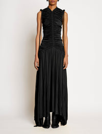 Robe longue cintrée - Black