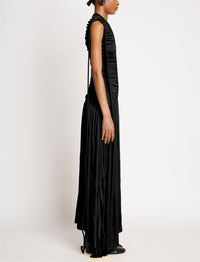 Robe longue cintrée - Black