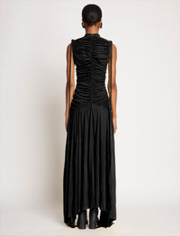 Robe longue cintrée - Black
