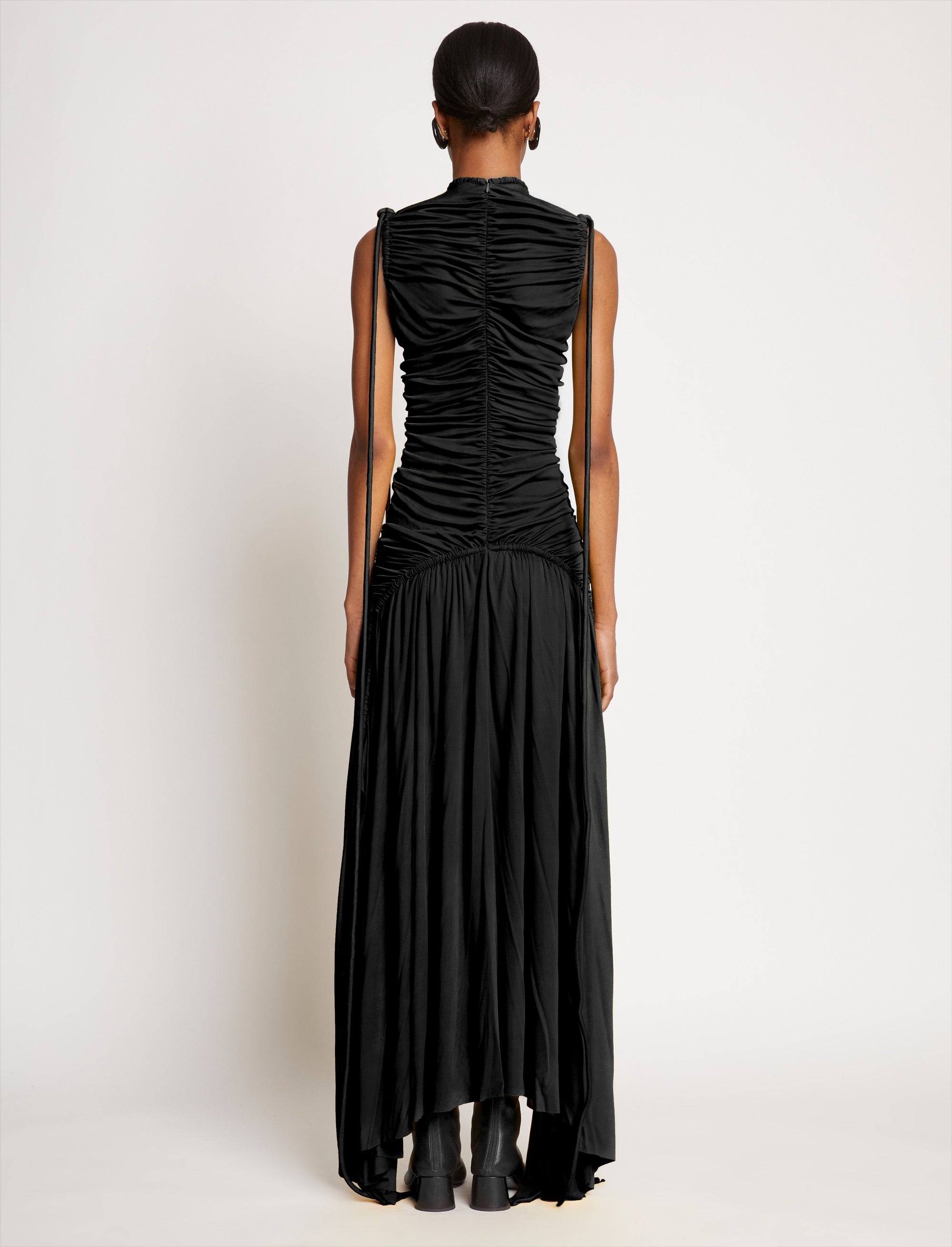 Robe longue cintrée - Black