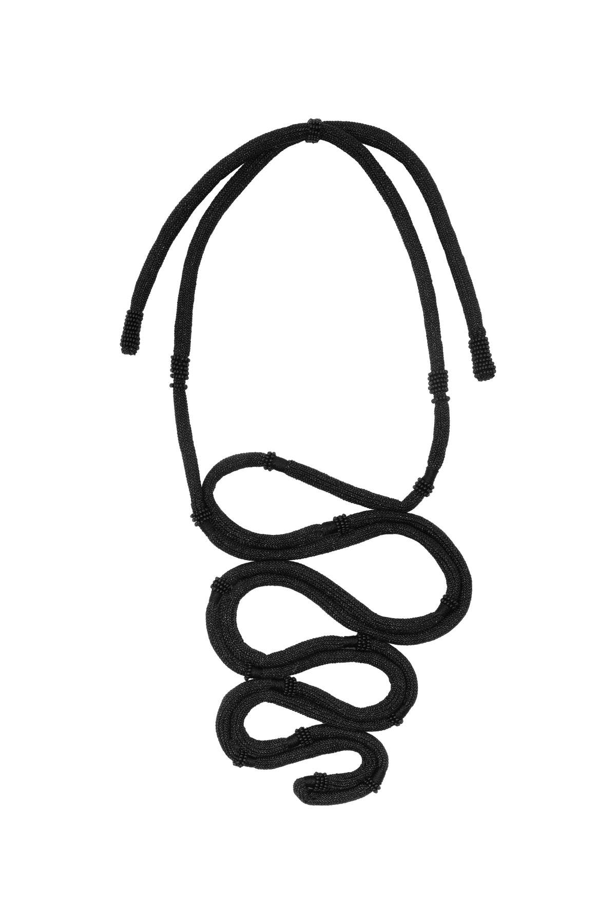 Black / Tan Necklace