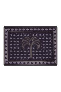 Vibrant Horizons silk sarong - Navy blue